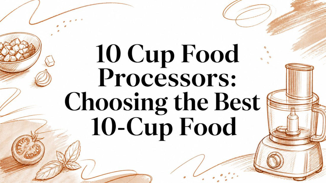 10 Cup Food Processors: Choosing the Best 10-Cup Food