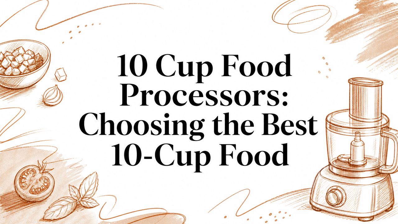 10 Cup Food Processors: Choosing the Best 10-Cup Food