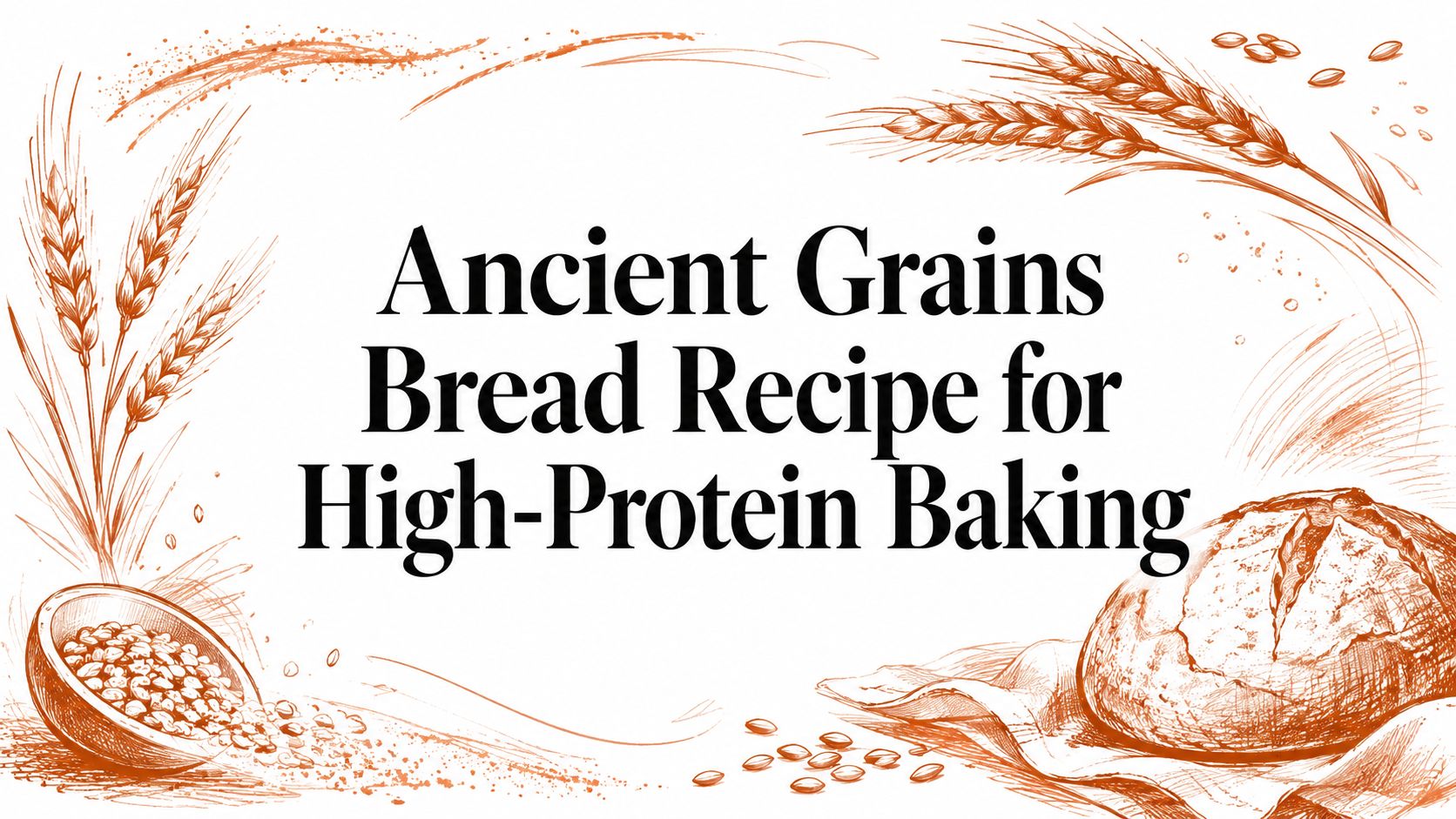 Ancient Grains Bread Recipe for High-Protein Baking