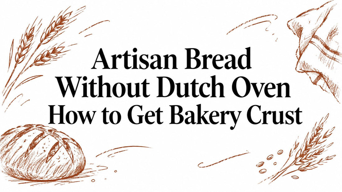 Artisan Bread Without Dutch Oven How to Get Bakery Crust