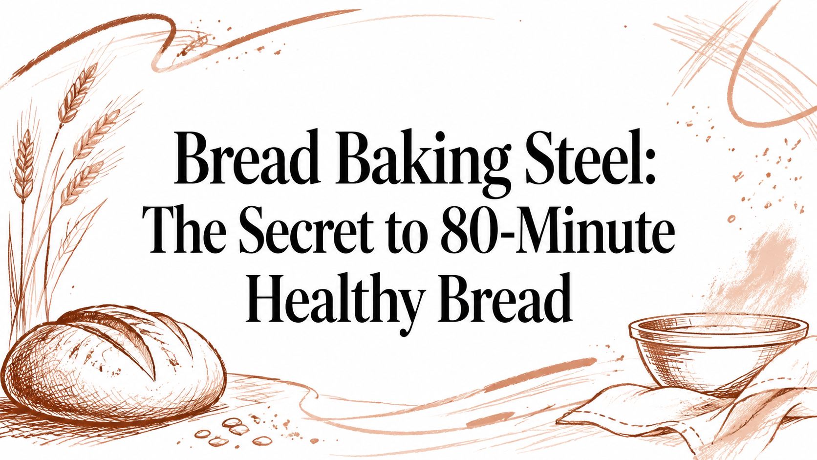 Bread Baking Steel: The Secret to 80-Minute Healthy Bread