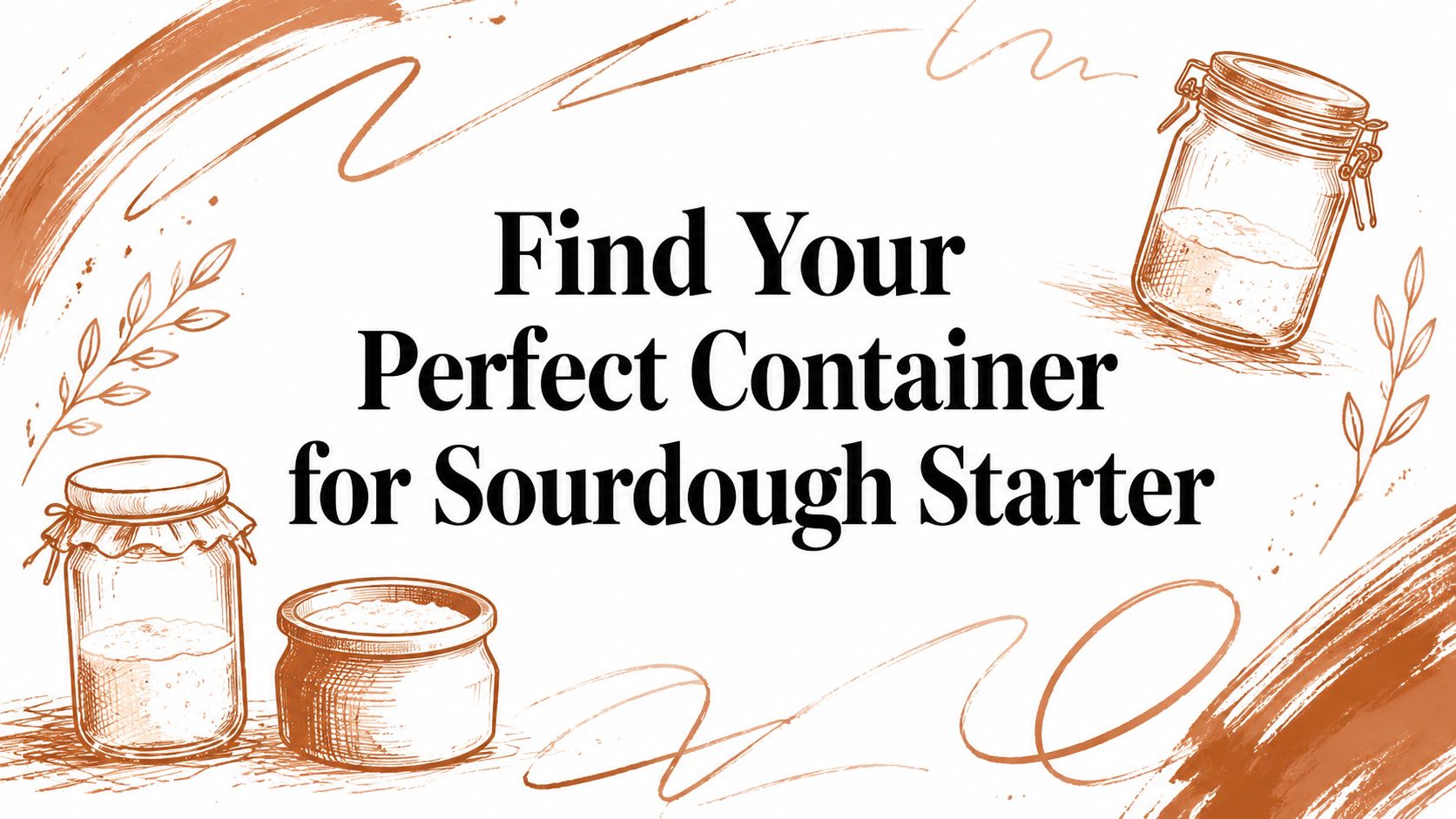 Find Your Perfect Container for Sourdough Starter