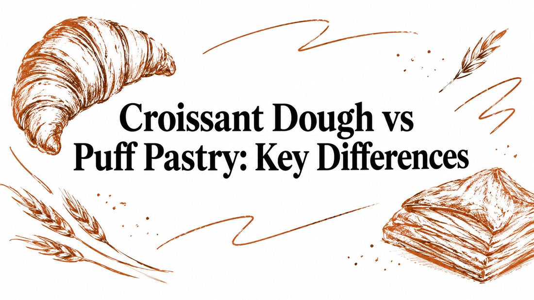 Croissant Dough vs Puff Pastry: Key Differences