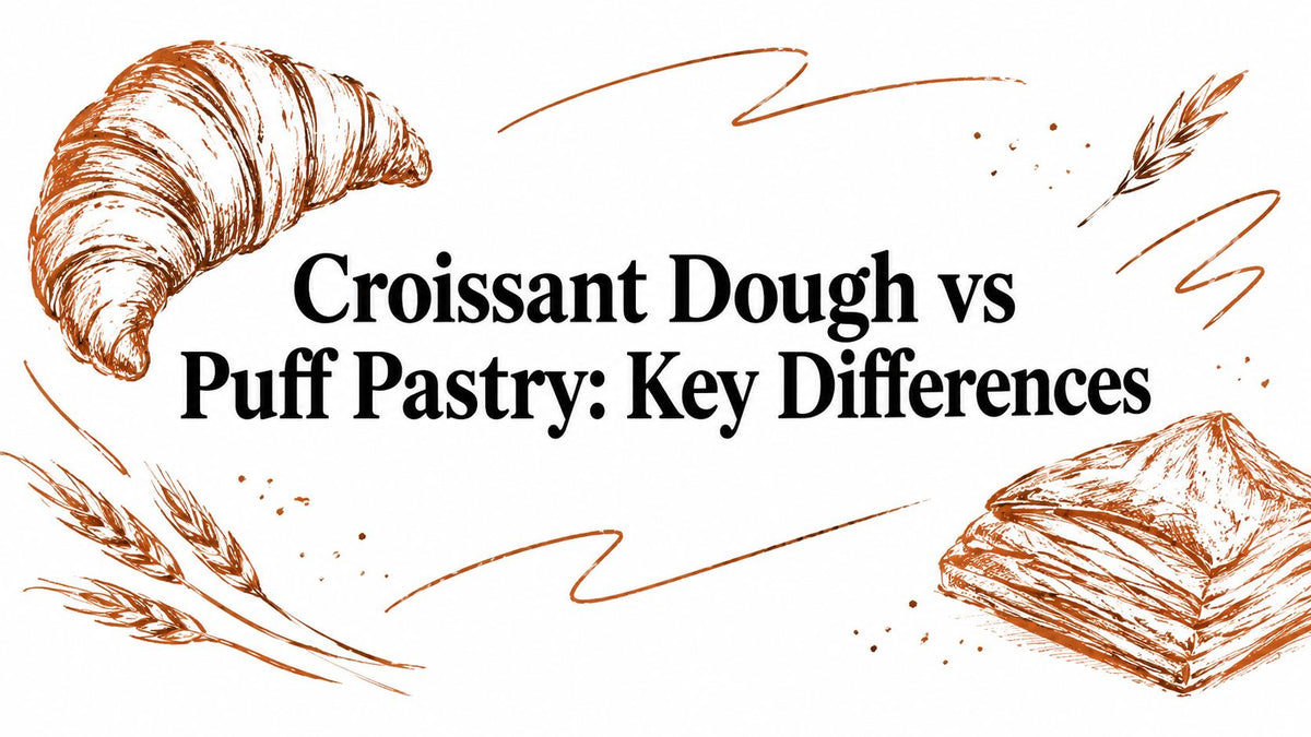 Croissant Dough vs Puff Pastry: Key Differences