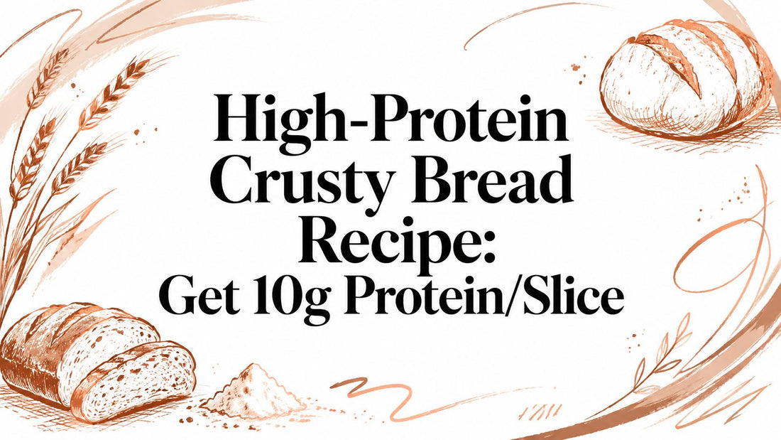 High-Protein Crusty Bread Recipe: Get 10g Protein/Slice