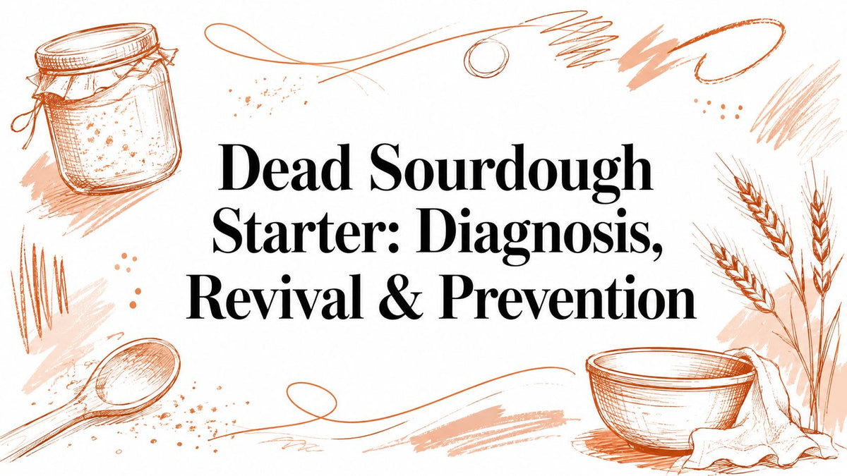 Dead Sourdough Starter: Diagnosis, Revival & Prevention