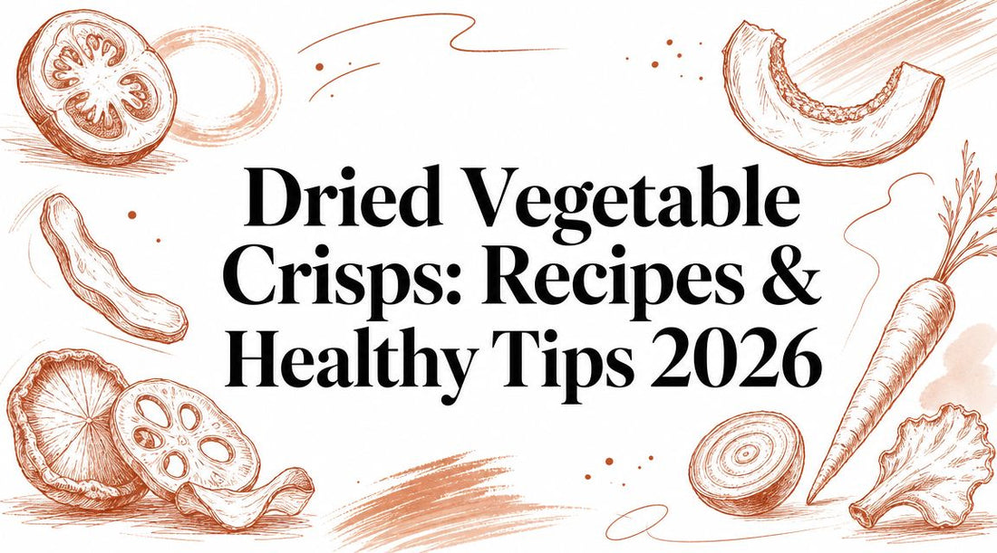 Dried Vegetable Crisps: Recipes & Healthy Tips 2026