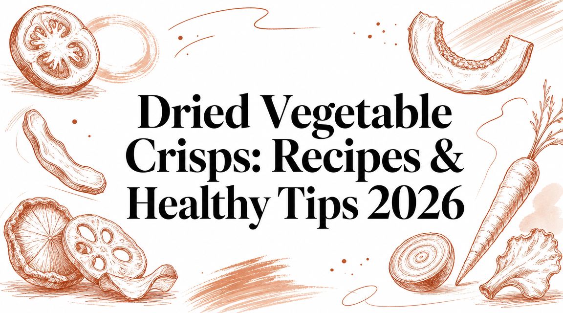 Dried Vegetable Crisps: Recipes & Healthy Tips 2026