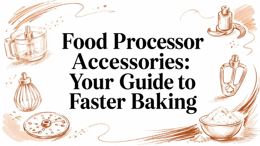 Food Processor Accessories: Your Guide to Faster Baking