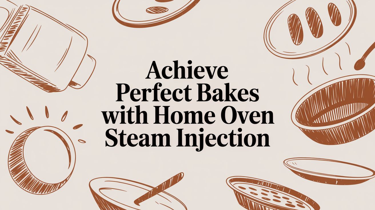 Achieve Perfect Bakes with Home Oven Steam Injection