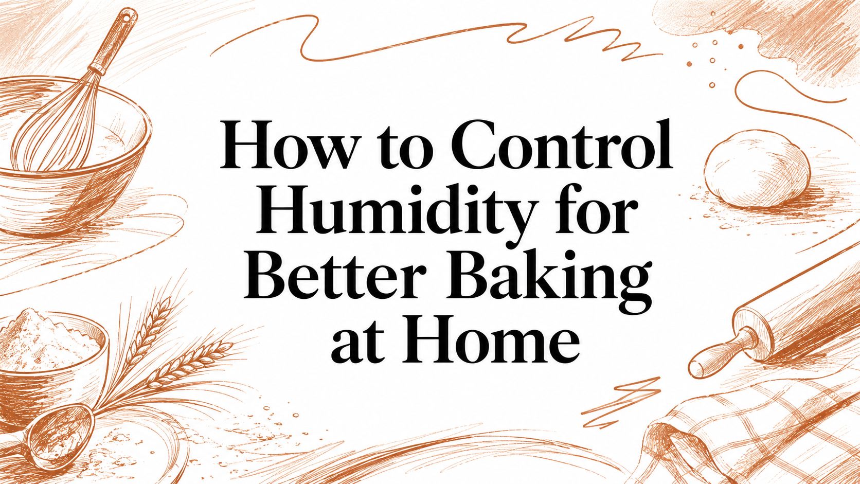 How to Control Humidity for Better Baking at Home