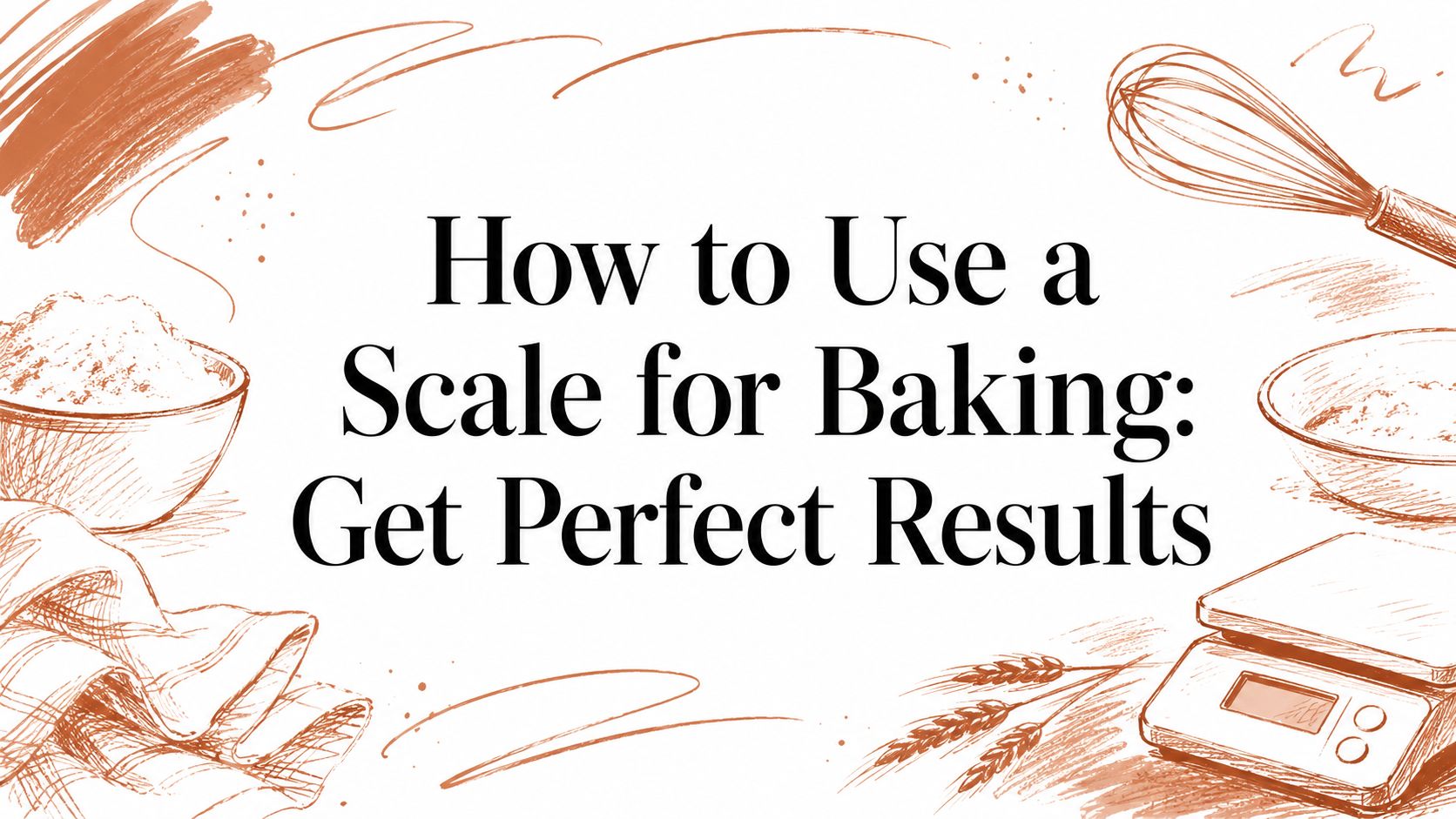 How to Use a Scale for Baking: Get Perfect Results