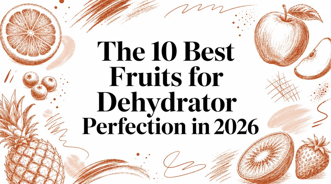 The 10 Best Fruits for Dehydrator Perfection in 2026