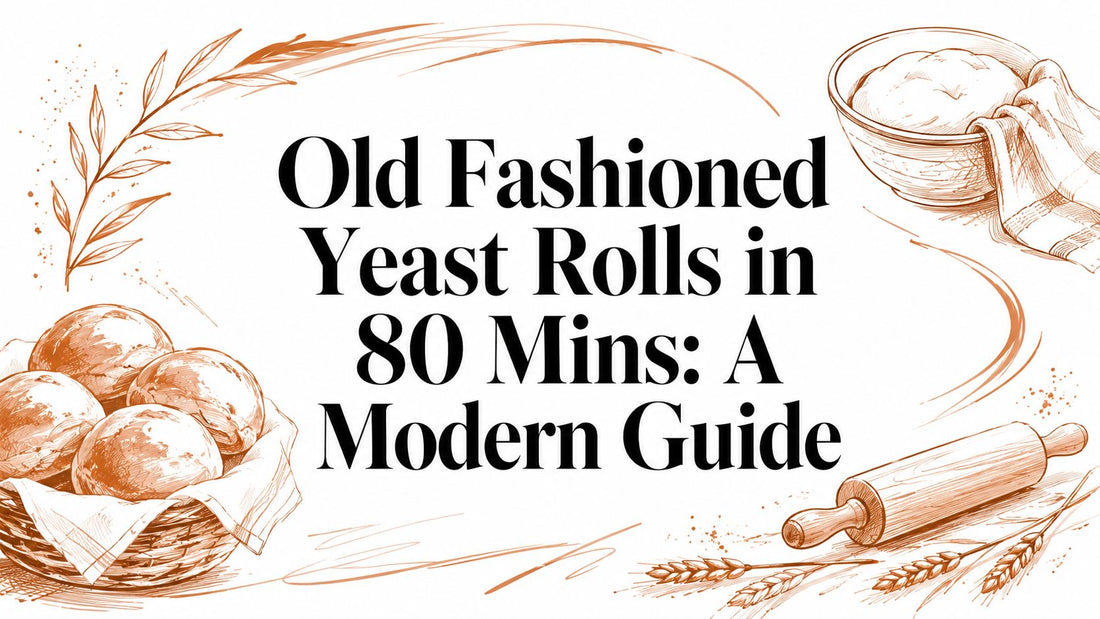 Old Fashioned Yeast Rolls in 80 Mins: A Modern Guide