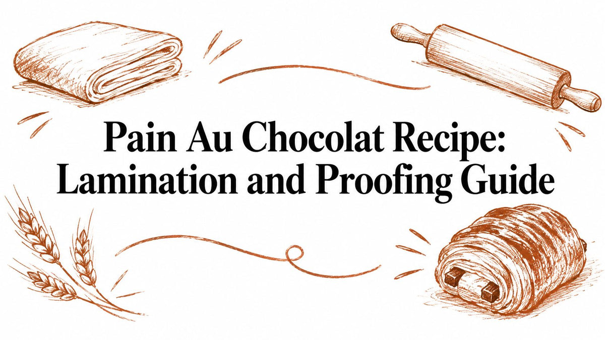 Pain Au Chocolat Recipe: Lamination and Proofing Guide