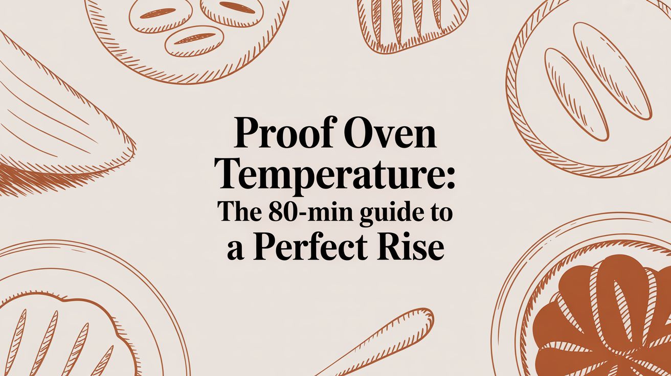 Proof Oven Temperature: The 80-Min Guide to a Perfect Rise