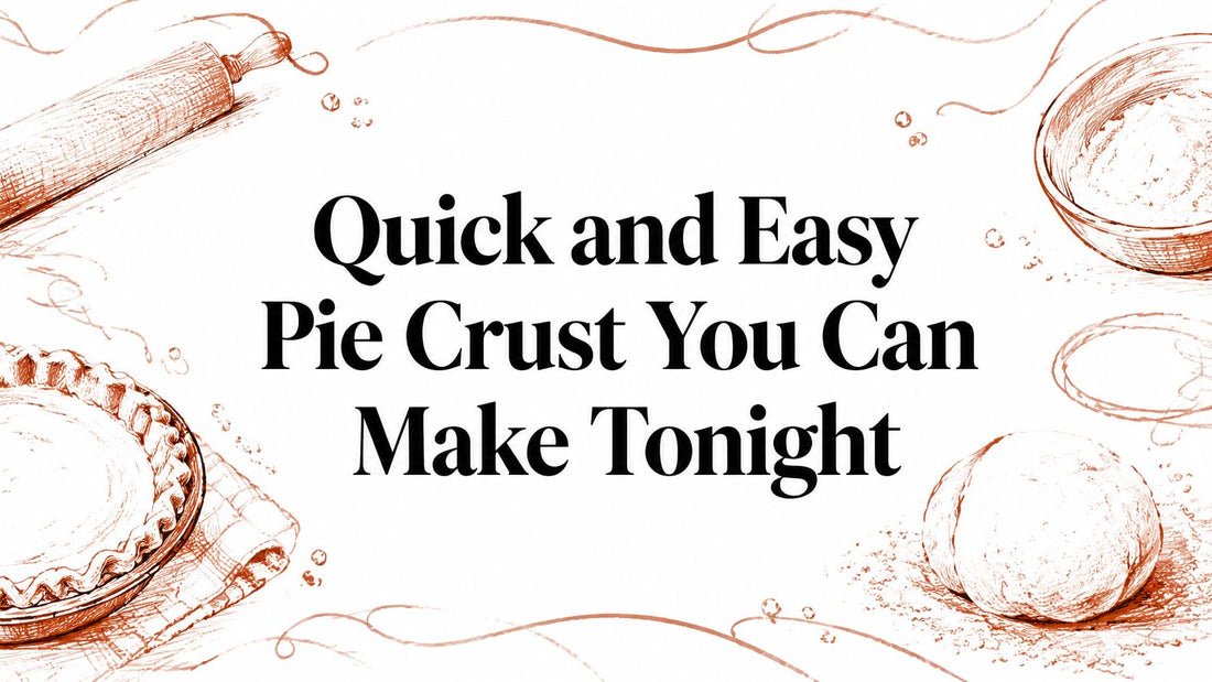 Quick and Easy Pie Crust You Can Make Tonight