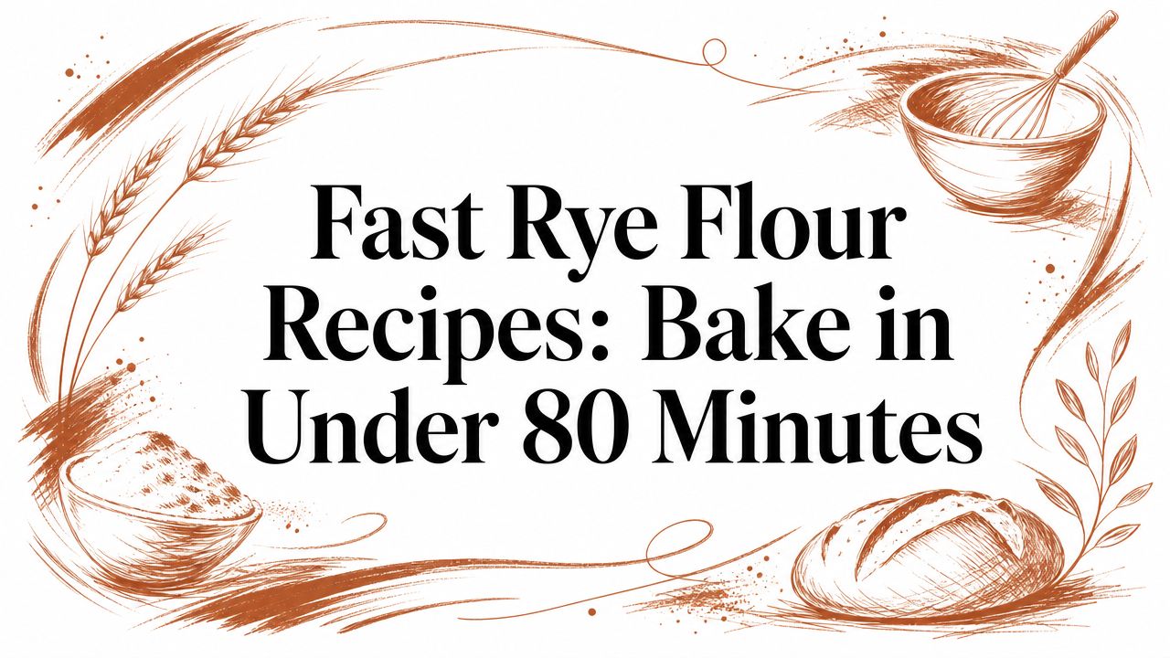 Fast Rye Flour Recipes: Bake in Under 80 Minutes