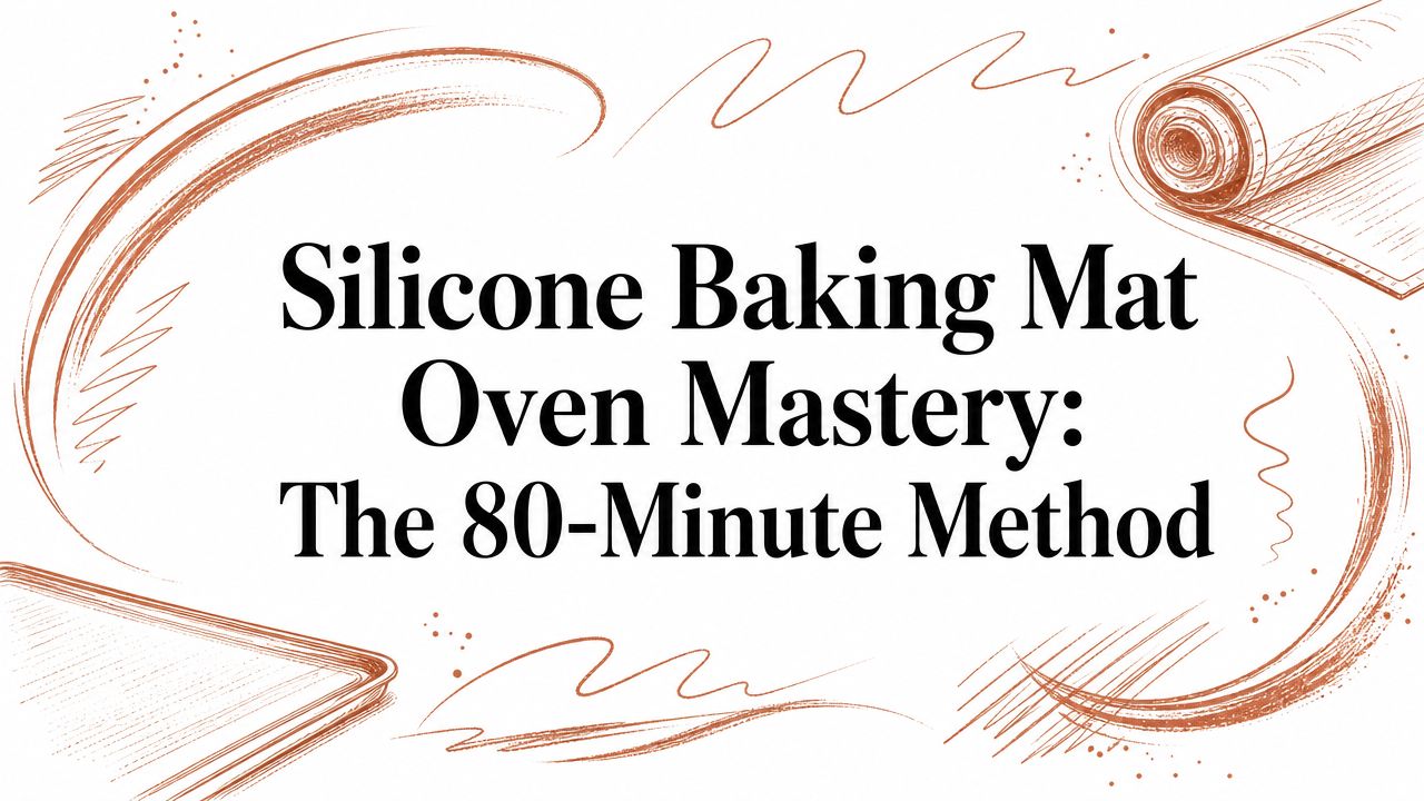 Silicone Baking Mat Oven Mastery: The 80-Minute Method