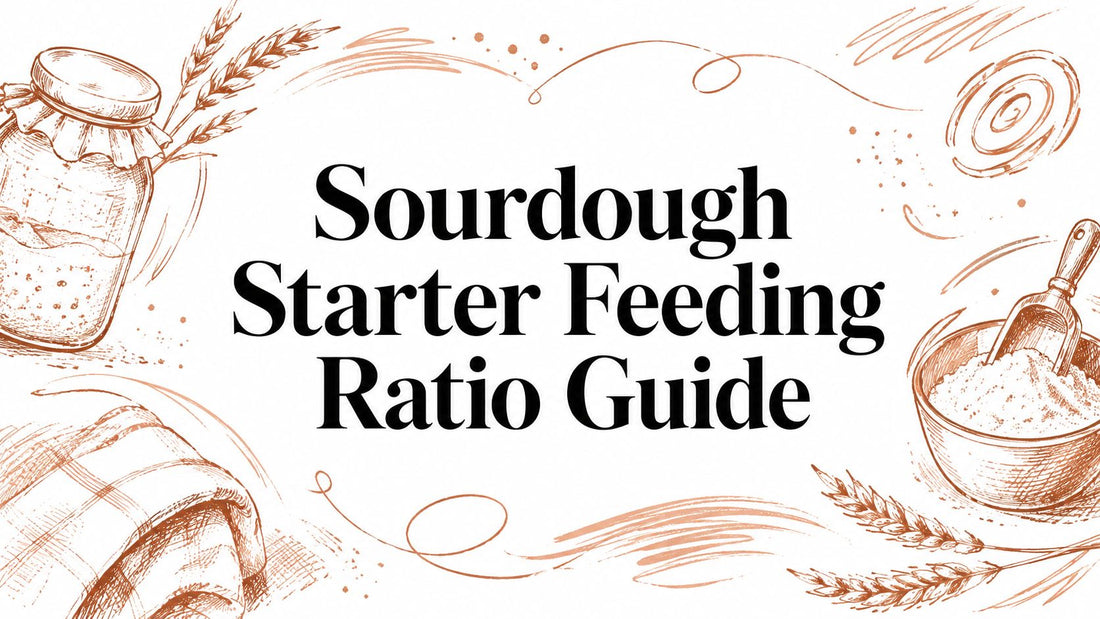 Sourdough Starter Feeding Ratio Guide