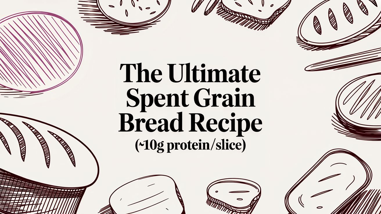 The Ultimate Spent Grain Bread Recipe (~10g Protein/Slice)