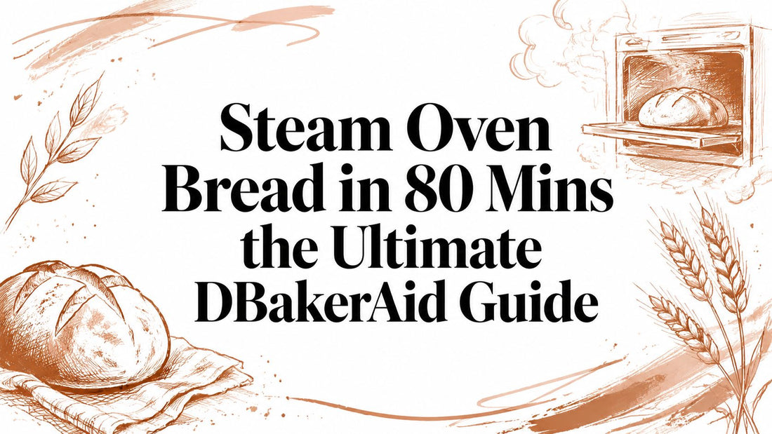 Steam Oven Bread in 80 Mins the Ultimate DBakerAid Guide