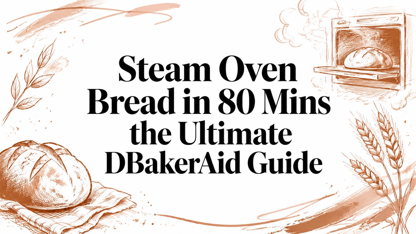 Steam Oven Bread in 80 Mins the Ultimate DBakerAid Guide