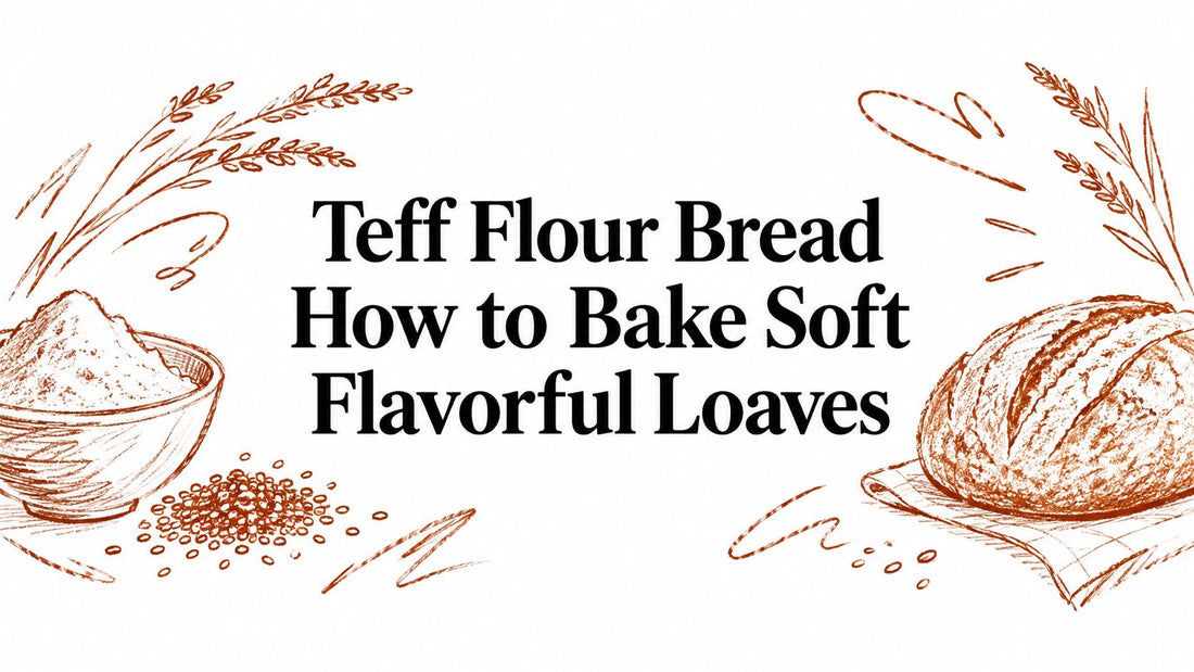 Teff Flour Bread How to Bake Soft Flavorful Loaves