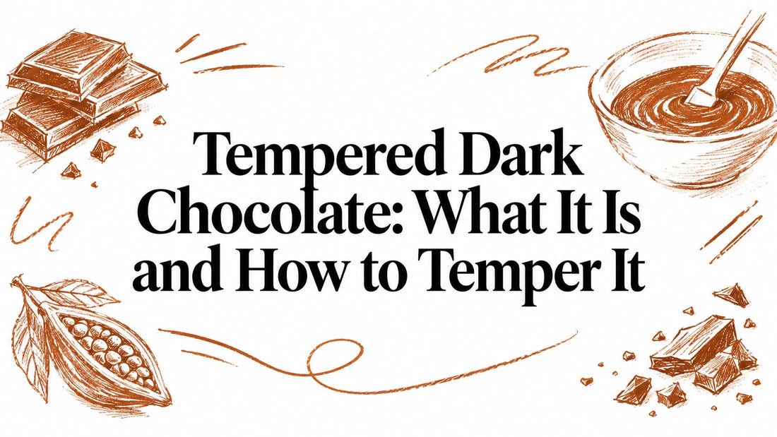 Tempered Dark Chocolate: What It Is and How to Temper It