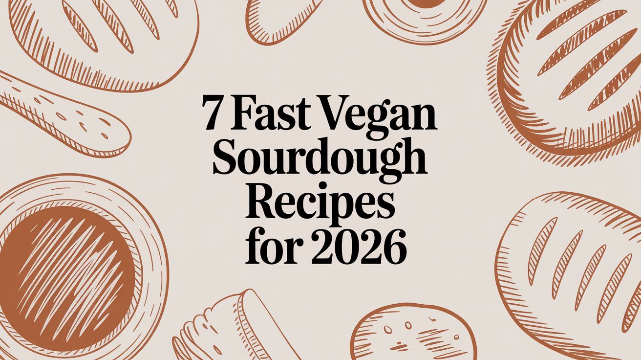 7 Fast Vegan Sourdough Recipes for 2026