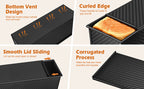 D'BakerAid™  Pullman Loaf Pan - Set of 2 / Ceramic Coating