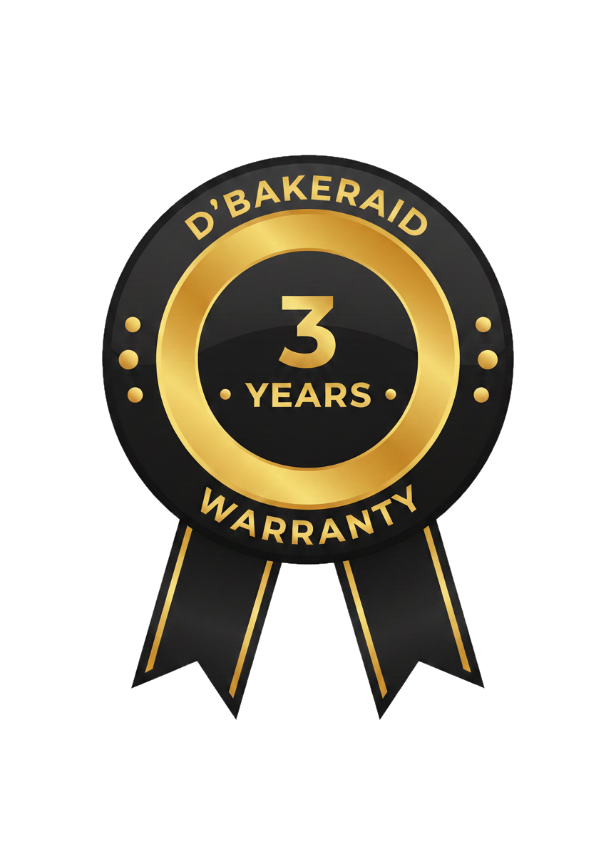 3 Years Warranty