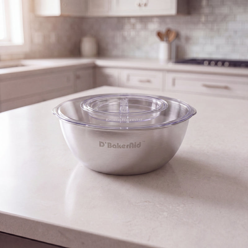 Stainless Steel Bowl with Lid