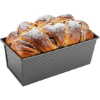 D'BakerAid™  Pullman Loaf Pan - Set of 2 / Ceramic Coating