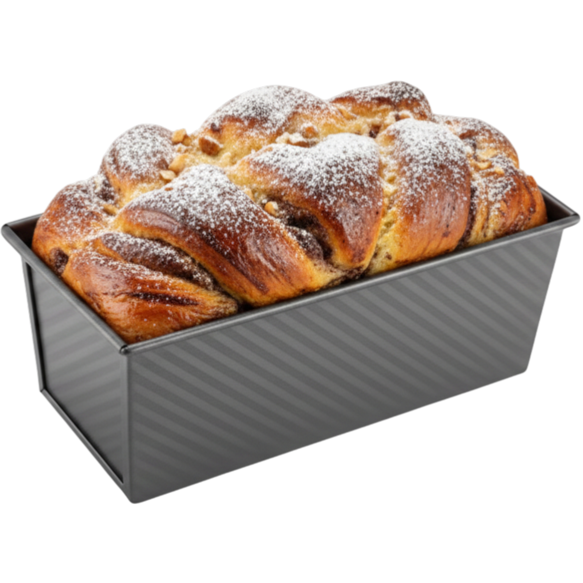 D'BakerAid™  Pullman Loaf Pan - Set of 2 / Ceramic Coating