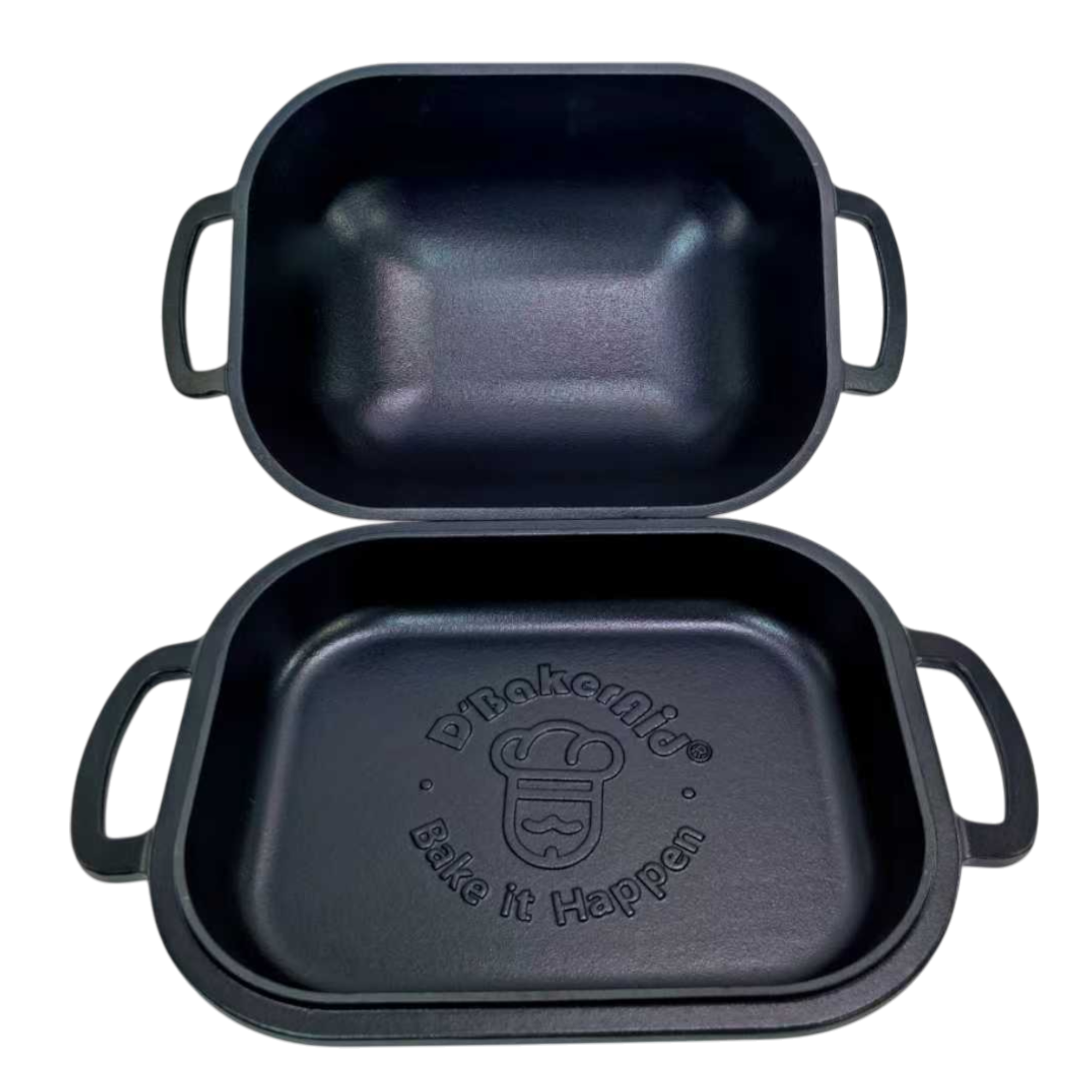 D’BakerAid™ Artisan Cast Iron Bread Pot / New Tech Enamel Coating