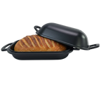 D’BakerAid™ Artisan Cast Iron Bread Pot / New Tech Enamel Coating 7qt