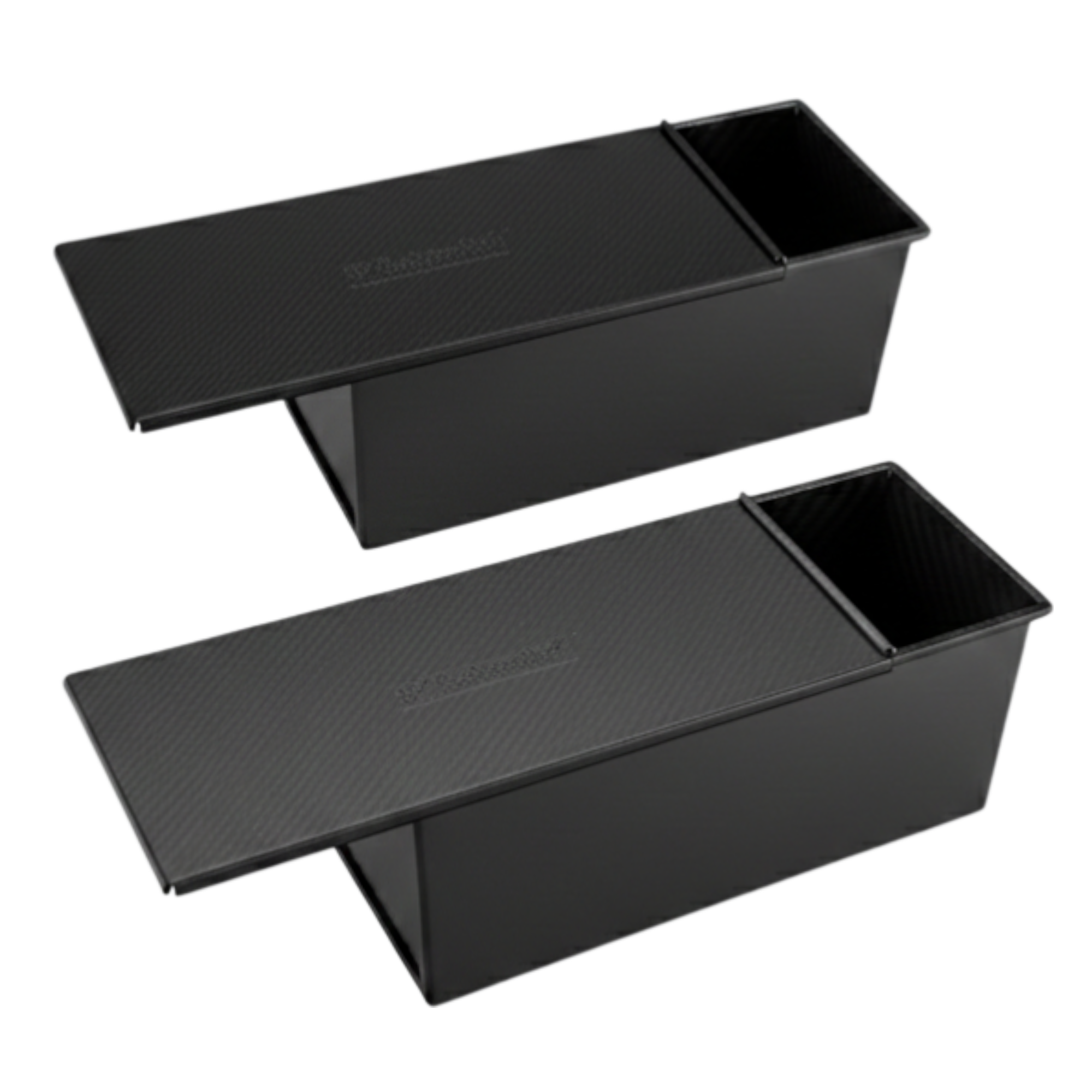 D'BakerAid™  Pullman Loaf Pan - Set of 2 / Ceramic Coating