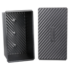 D'BakerAid™  Pullman Loaf Pan - Set of 2 / Ceramic Coating