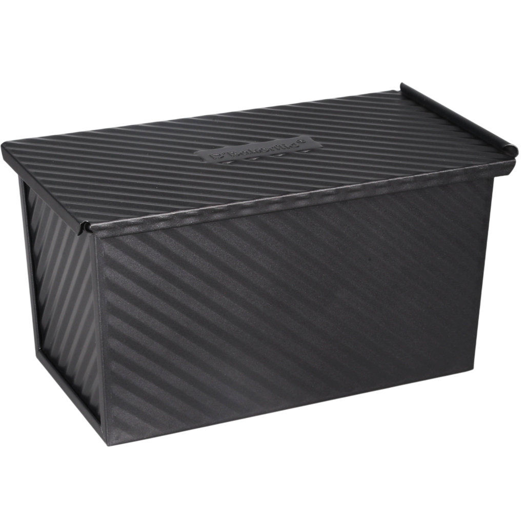 D'BakerAid™  Pullman Loaf Pan - Set of 2 / Ceramic Coating